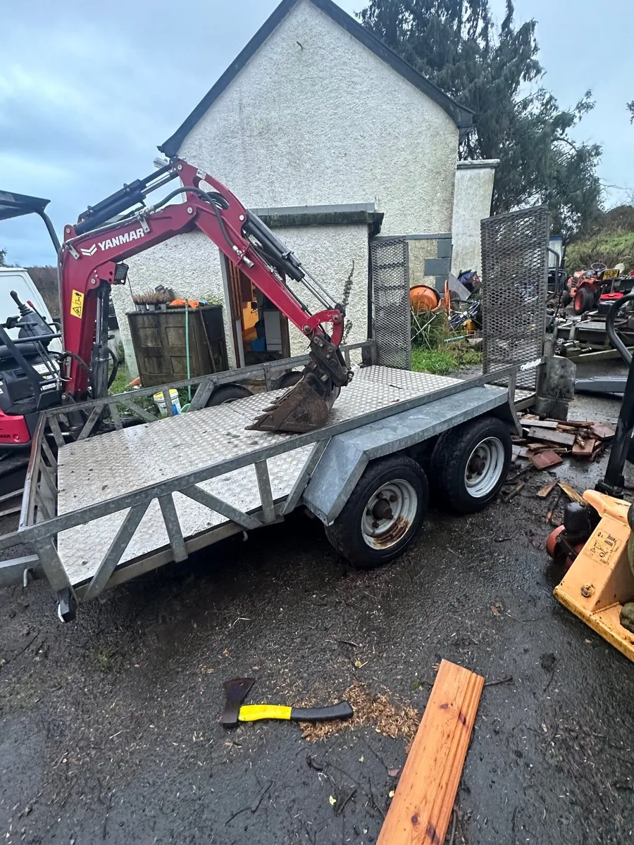 Indespension 3.5 tonne mini digger trailer - Image 1