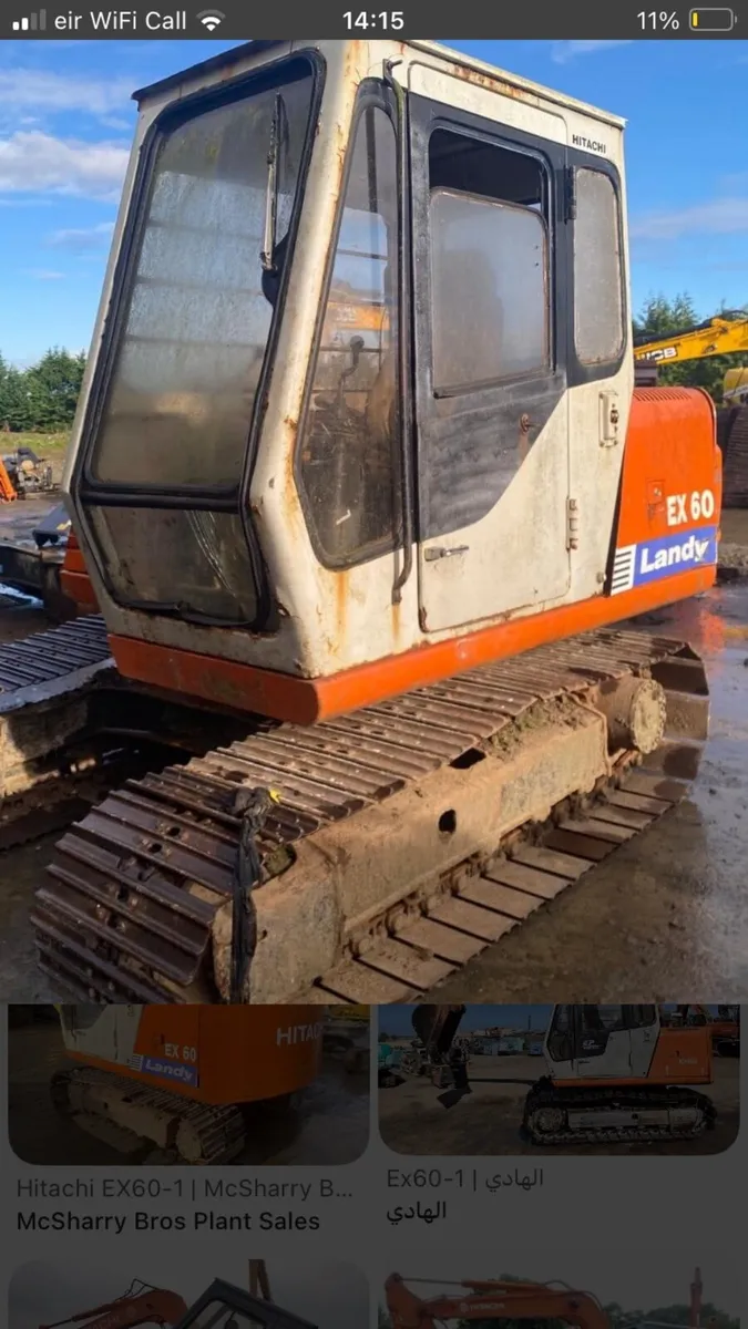 Looking for hitachi ex60/1 cab