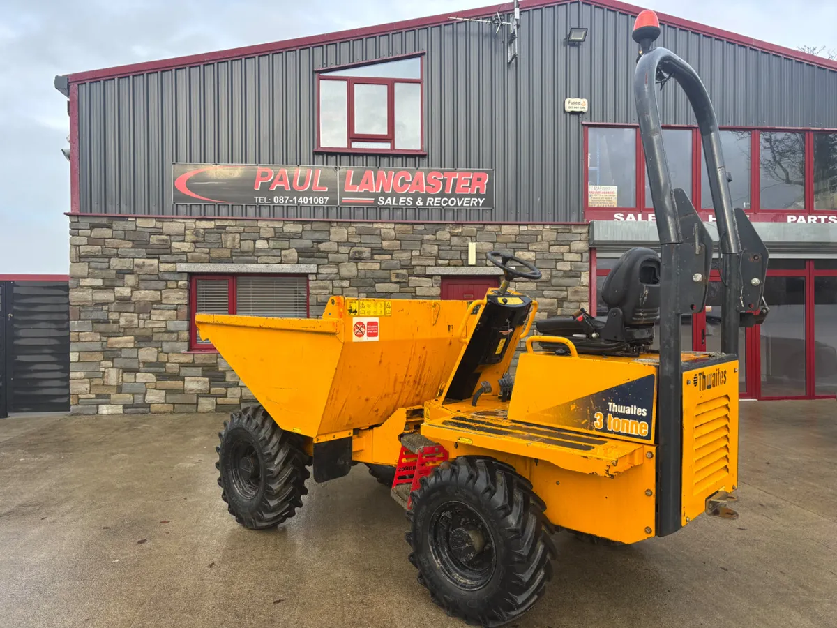 Thwaites 3 ton dumper 2020 - Image 1