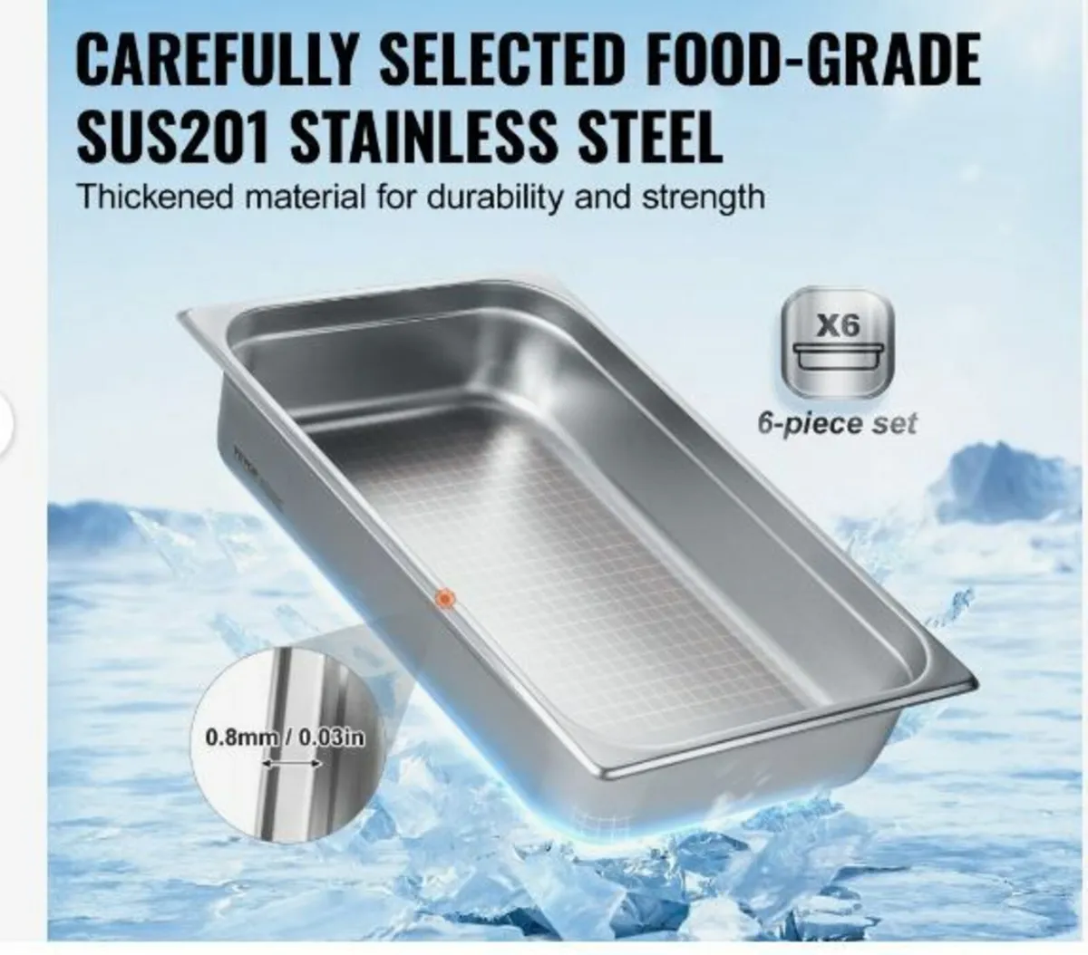 6 Pack Hotel Pans - Image 2