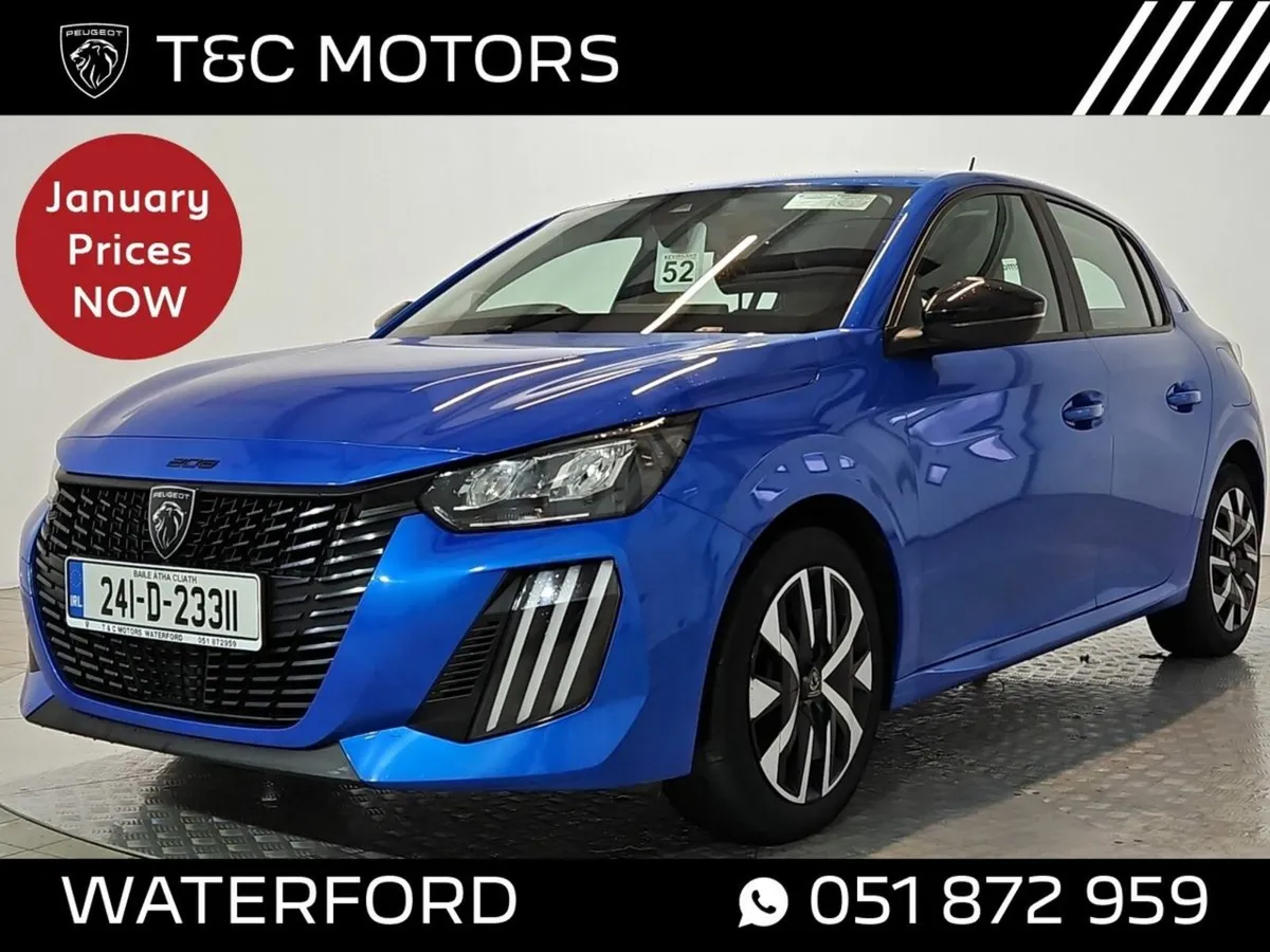 Peugeot 208 Active 1.2 Petrol, Apple Carplay & And - Image 1