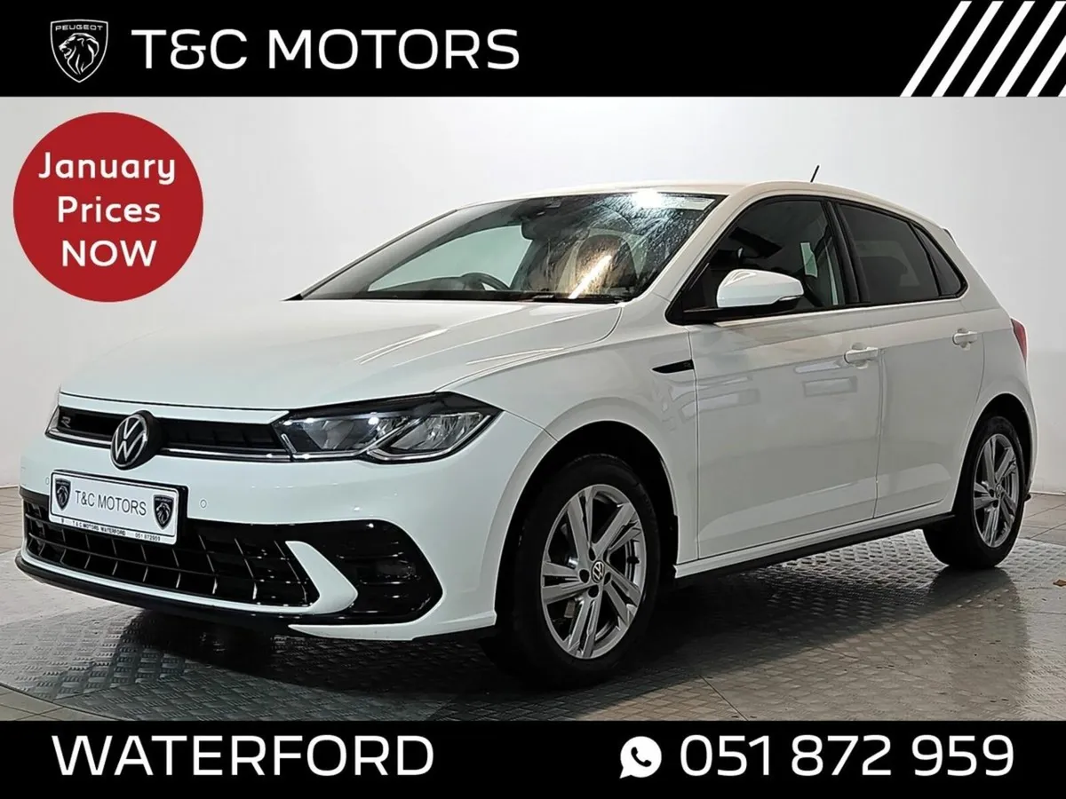 Volkswagen Polo R Line TSI 95BHP Reversing Camera - Image 1