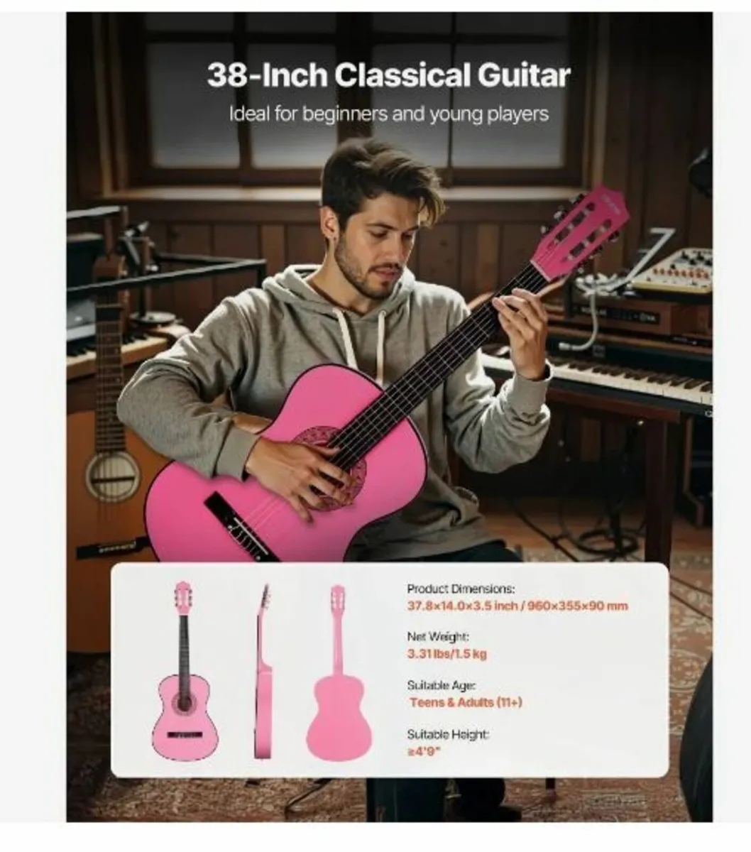 Classical Guitar, 960 mm - Image 4