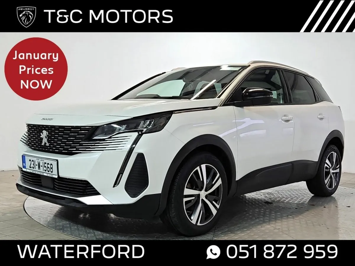 Peugeot 3008 Front and Rear Parking Sensors with C - Image 1