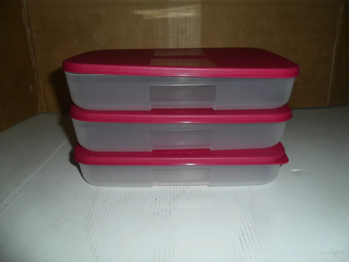 Tupperware freezer mates 3x - Image 1