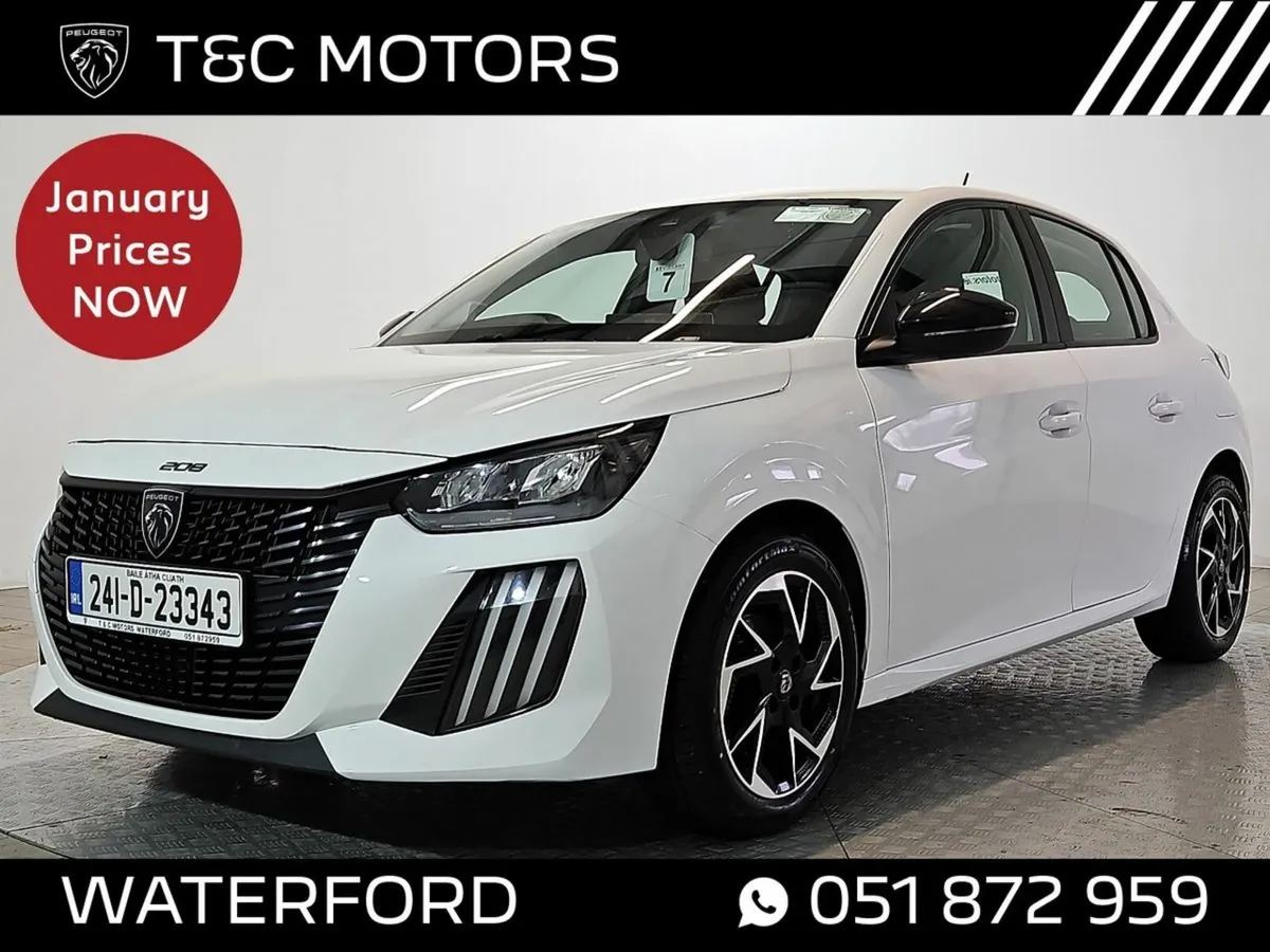 Peugeot 208 Active 1.2 Petrol, Apple Carplay & And - Image 1