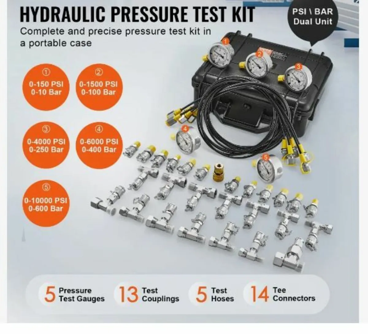 Hydraulic Pressure Test Kit - Image 4