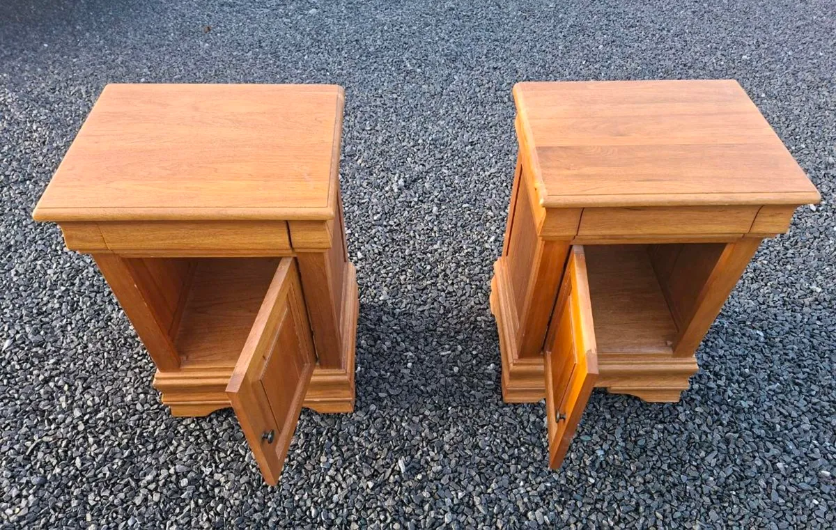 2 Bedside lockers for sale - Image 2