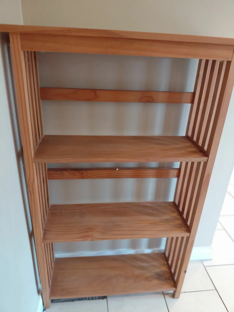 Wooden book shelf / unit