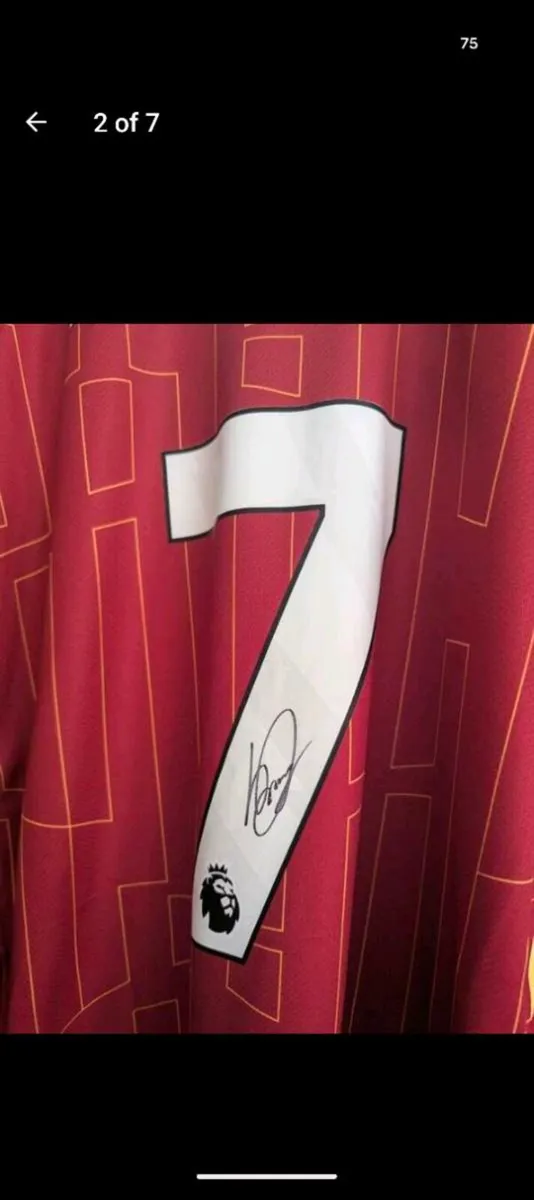 Luis Diaz hand signed official Liverpool Jersey - Image 2
