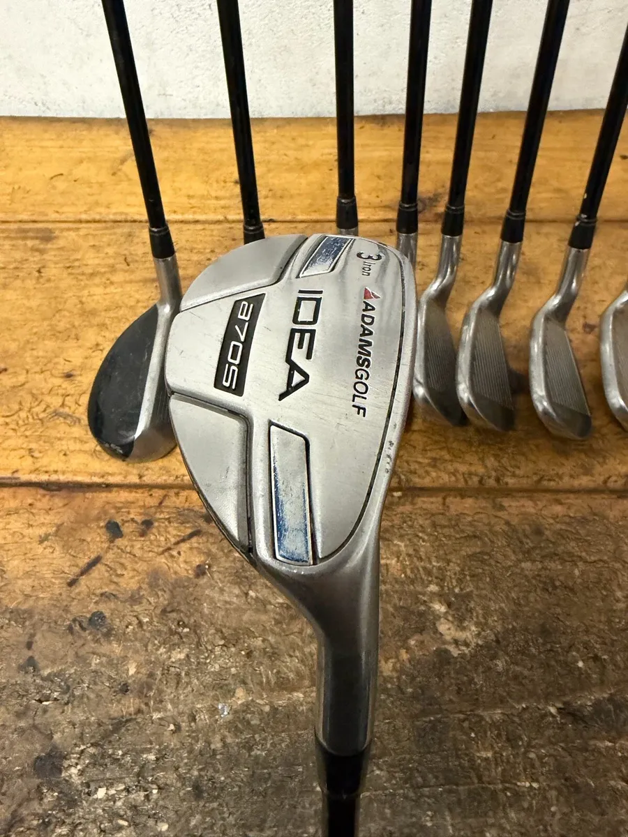 Adams Golf A705 Hybrid Set 3-GW RH R Flex - Image 2