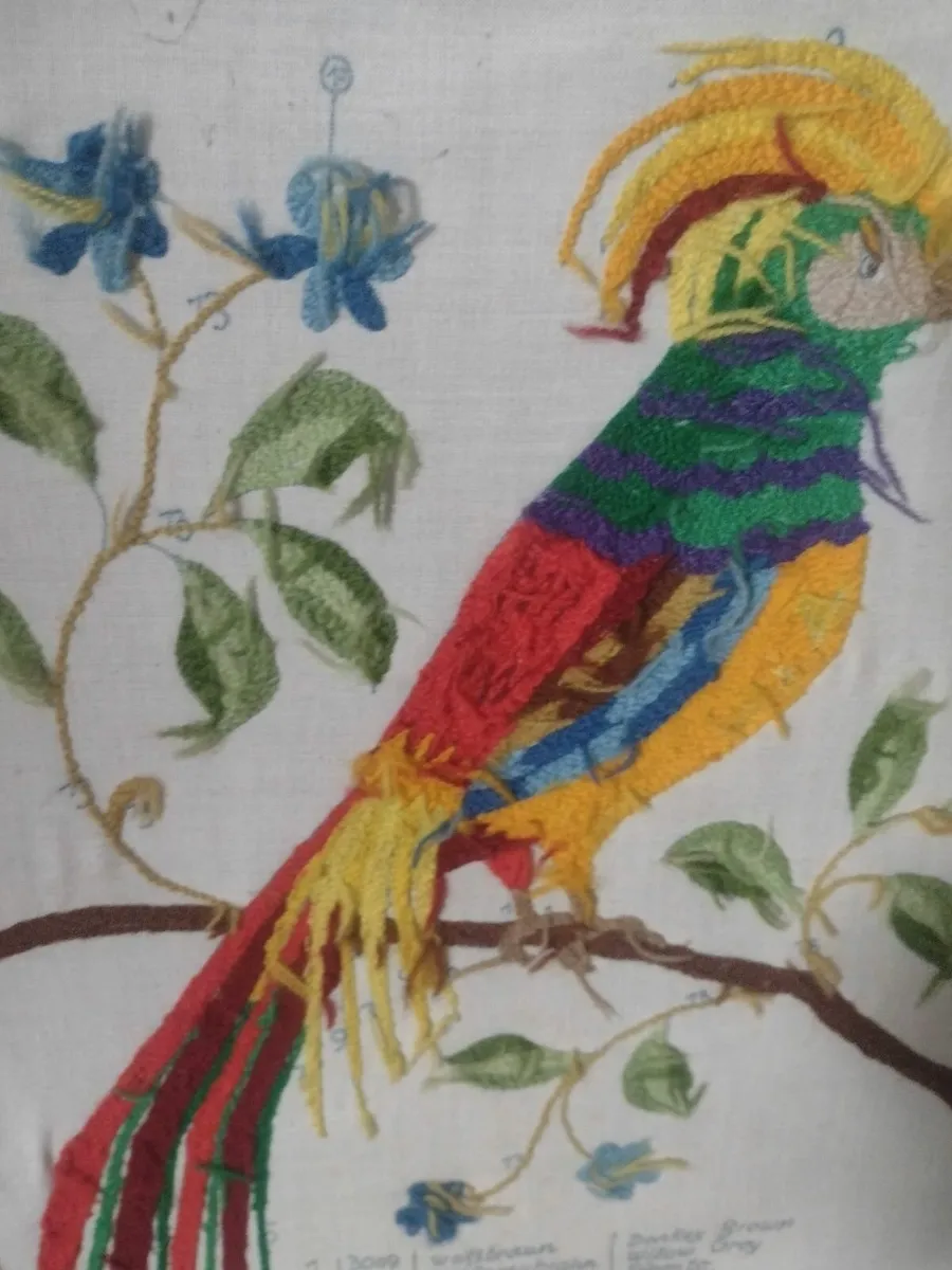 Large antique Fire screen wooden frame - Image 2