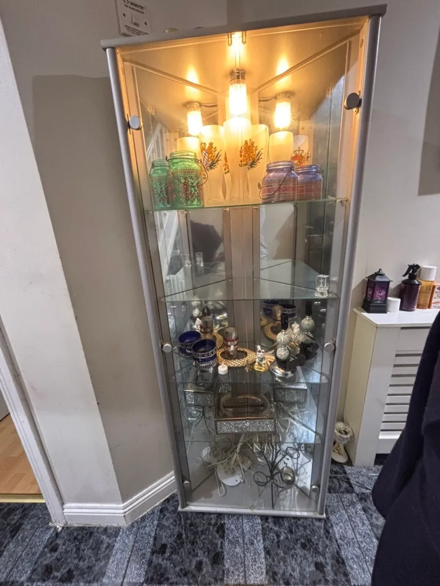 Glass display cabinet - Image 2
