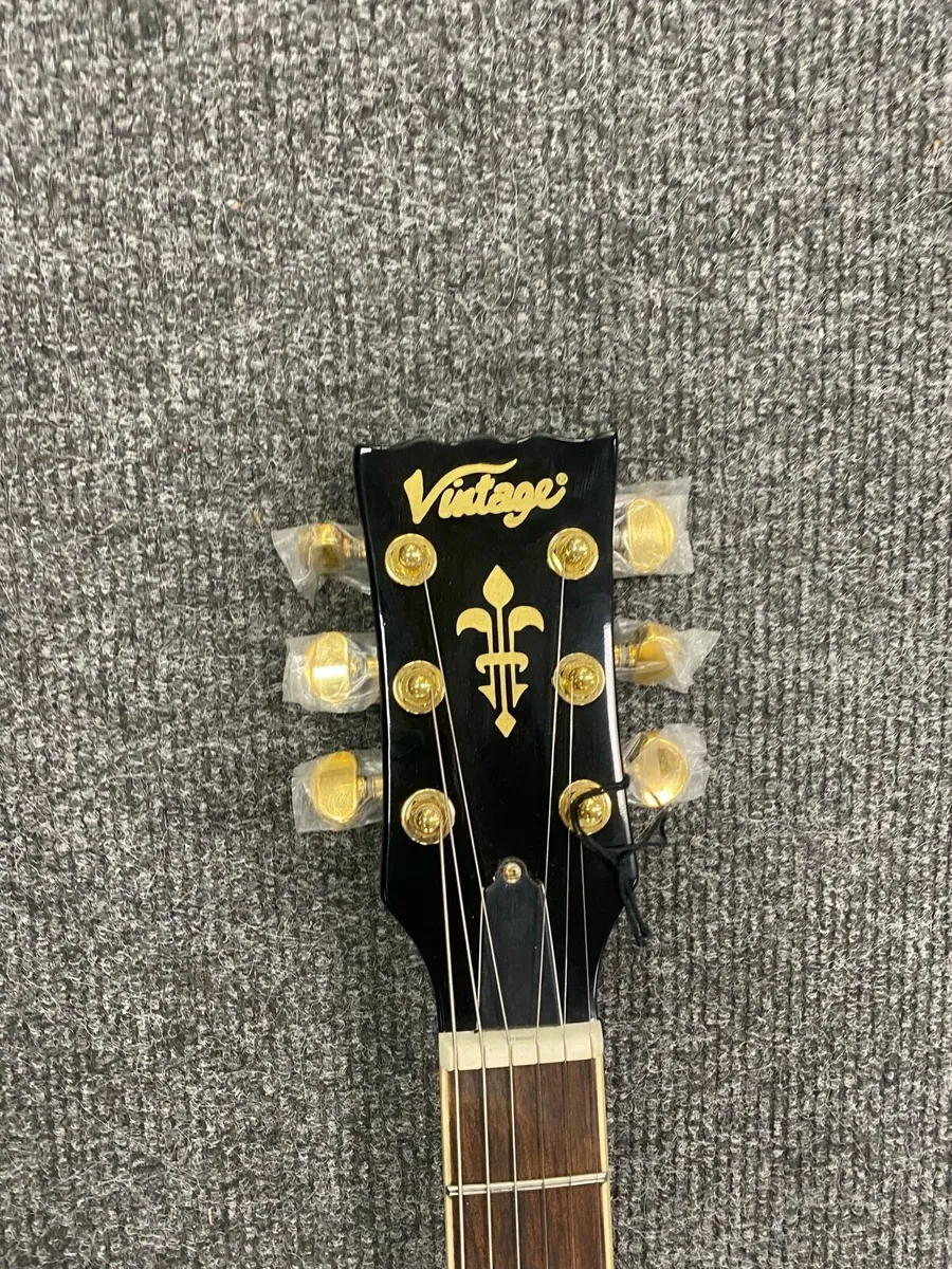 Vintage V100 Electric Guitar - Image 4