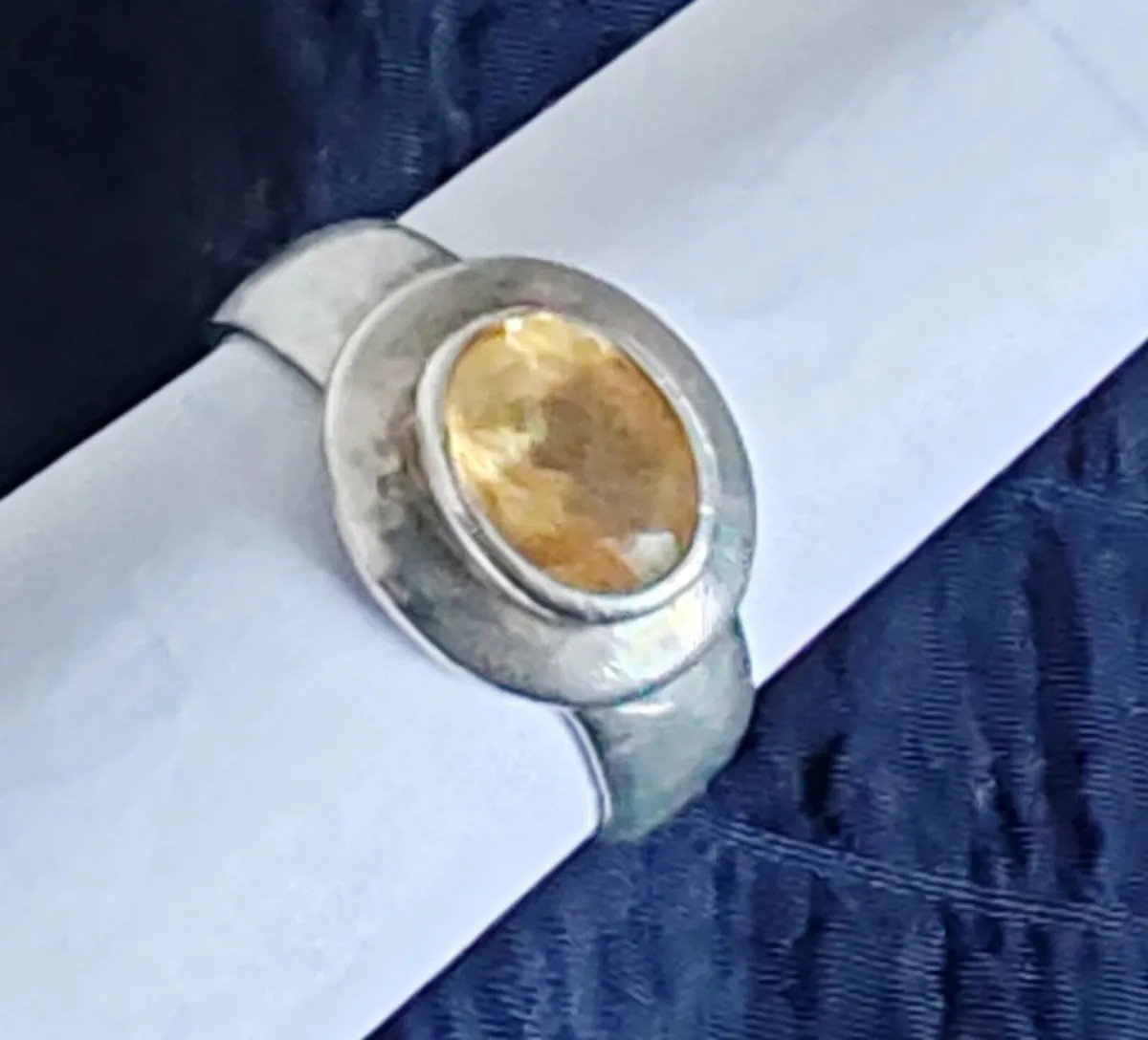 Retro silver ring - Image 1