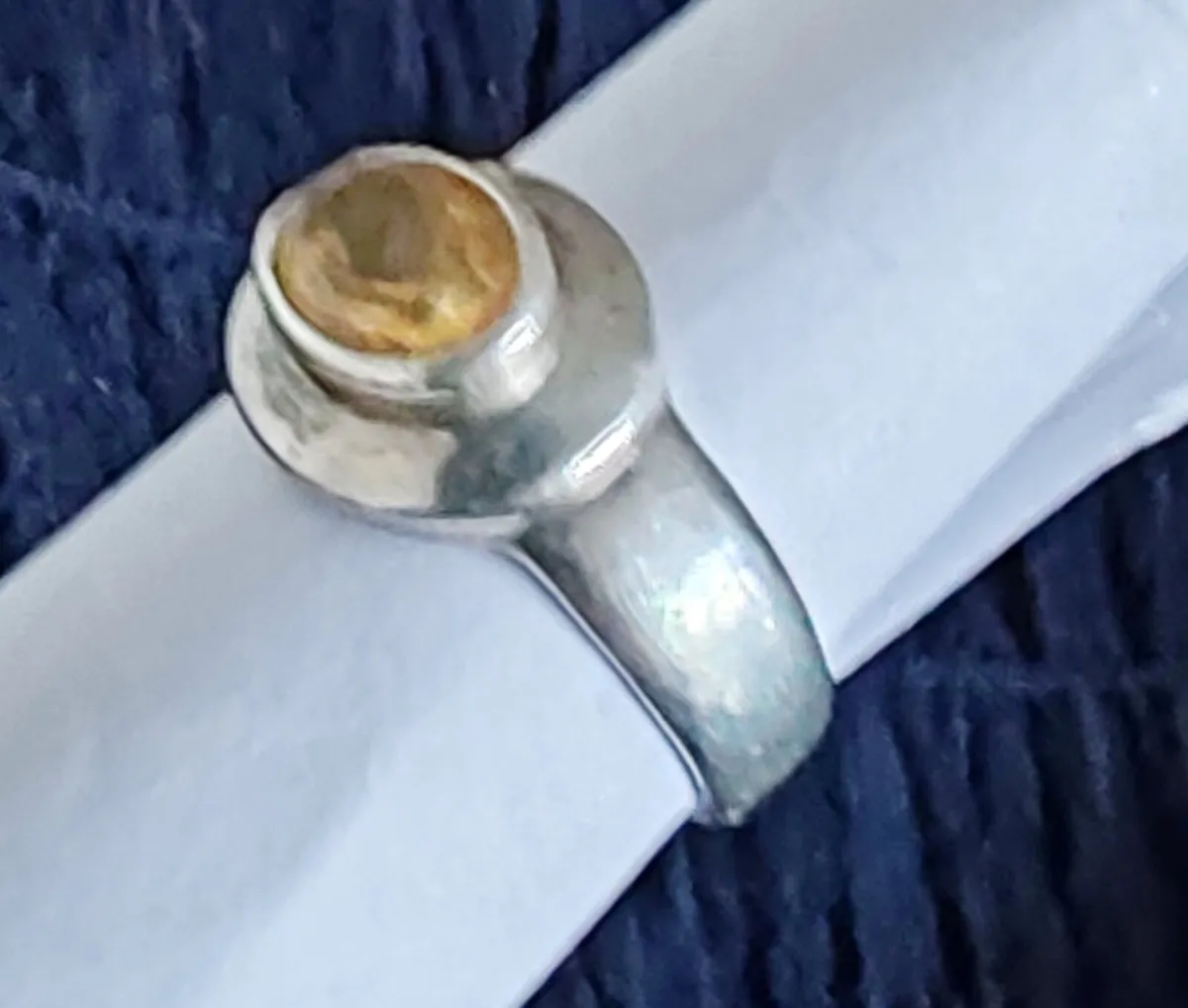 Retro silver ring - Image 4