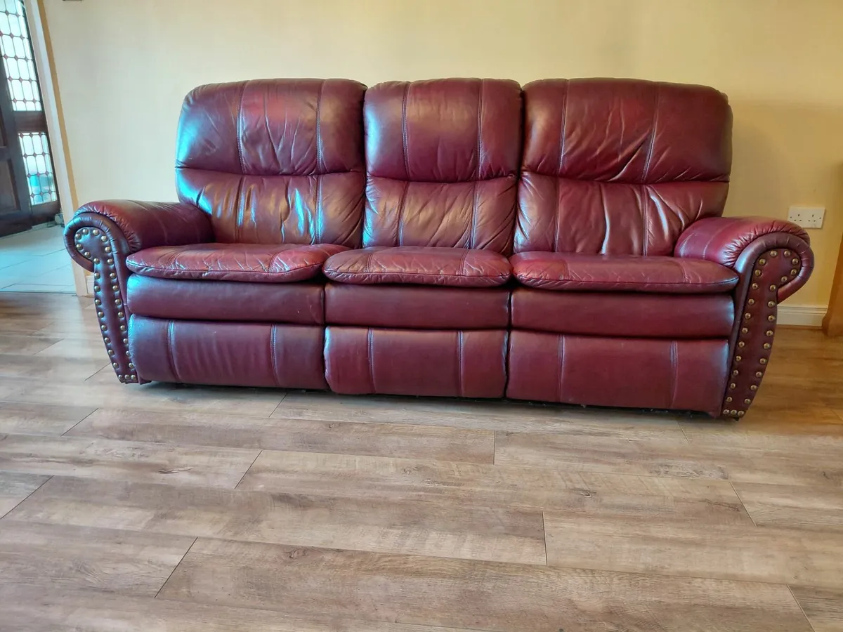 Recliner 3 and 2 seater - Image 1