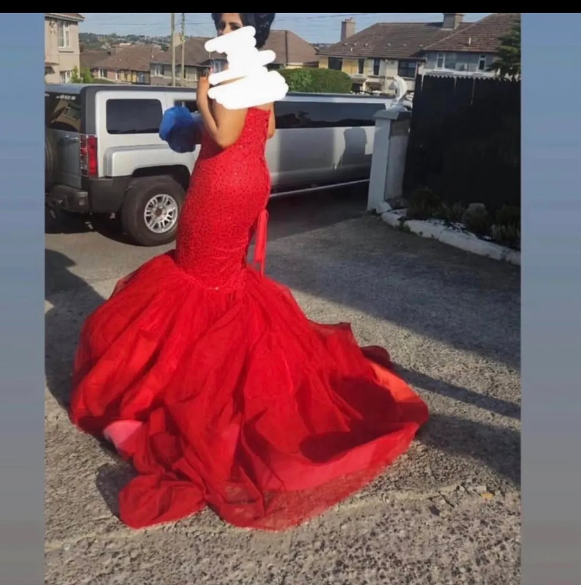 Red debs dress - Image 2