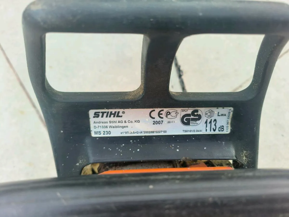 Stihl Chainsaw MS-230 - Image 4