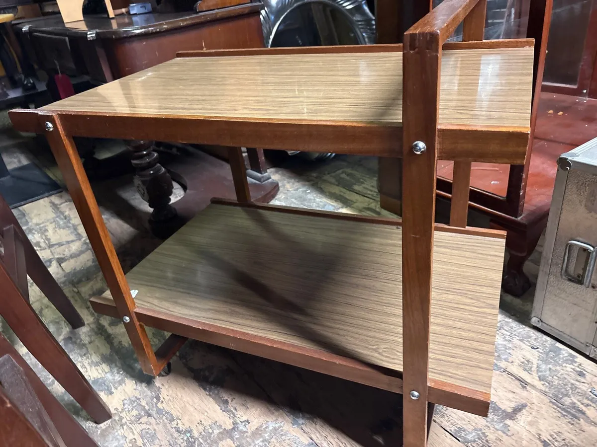 Midcentury drinks trolly - Image 1