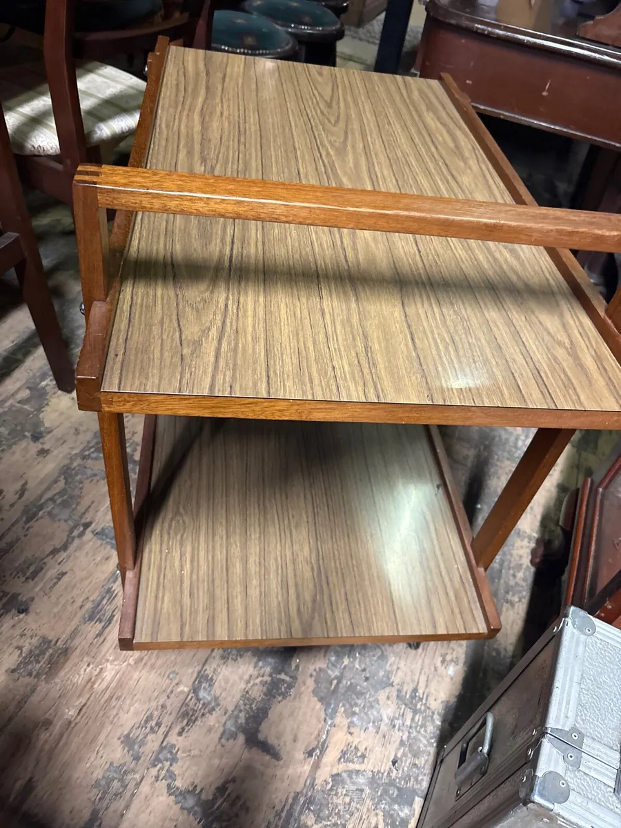 Midcentury drinks trolly - Image 2