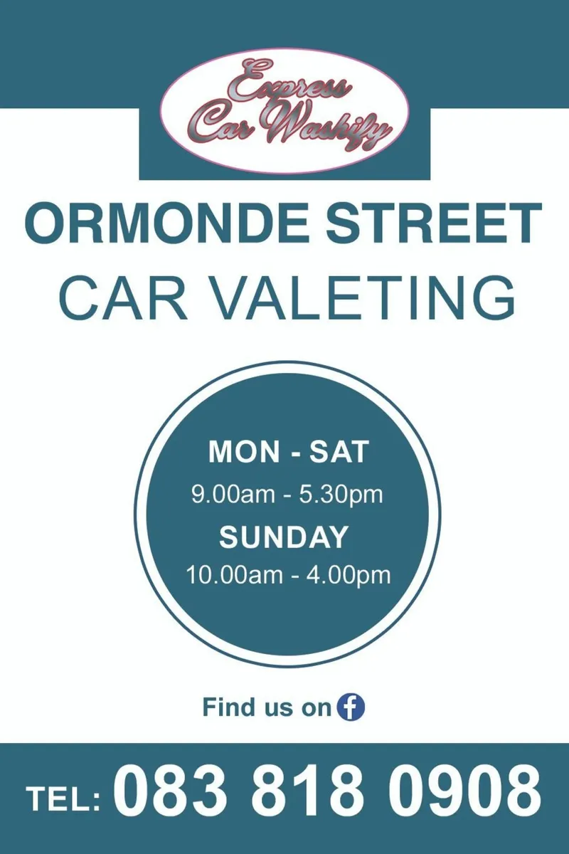 Express car washify Ormonde street kilkenny - Image 1