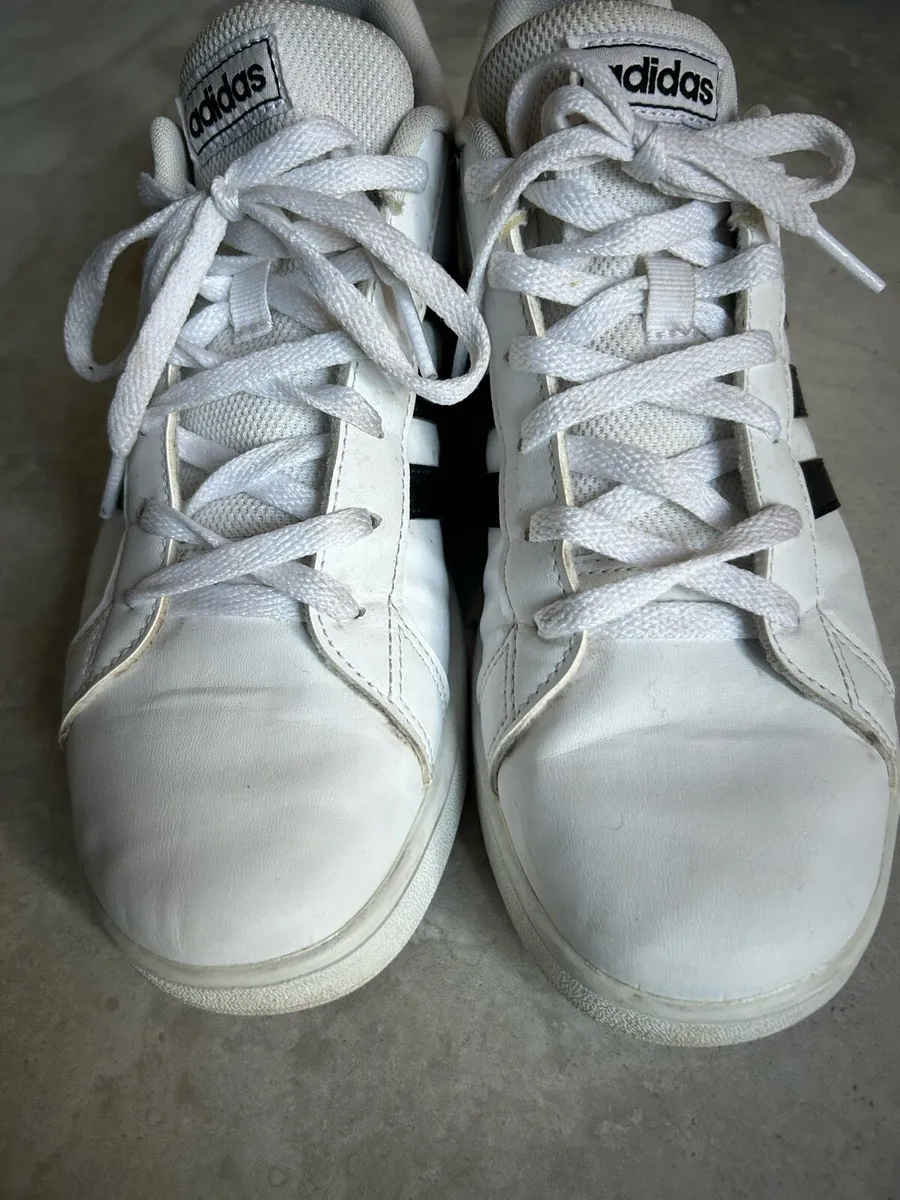 Adidas white trainers - Image 2