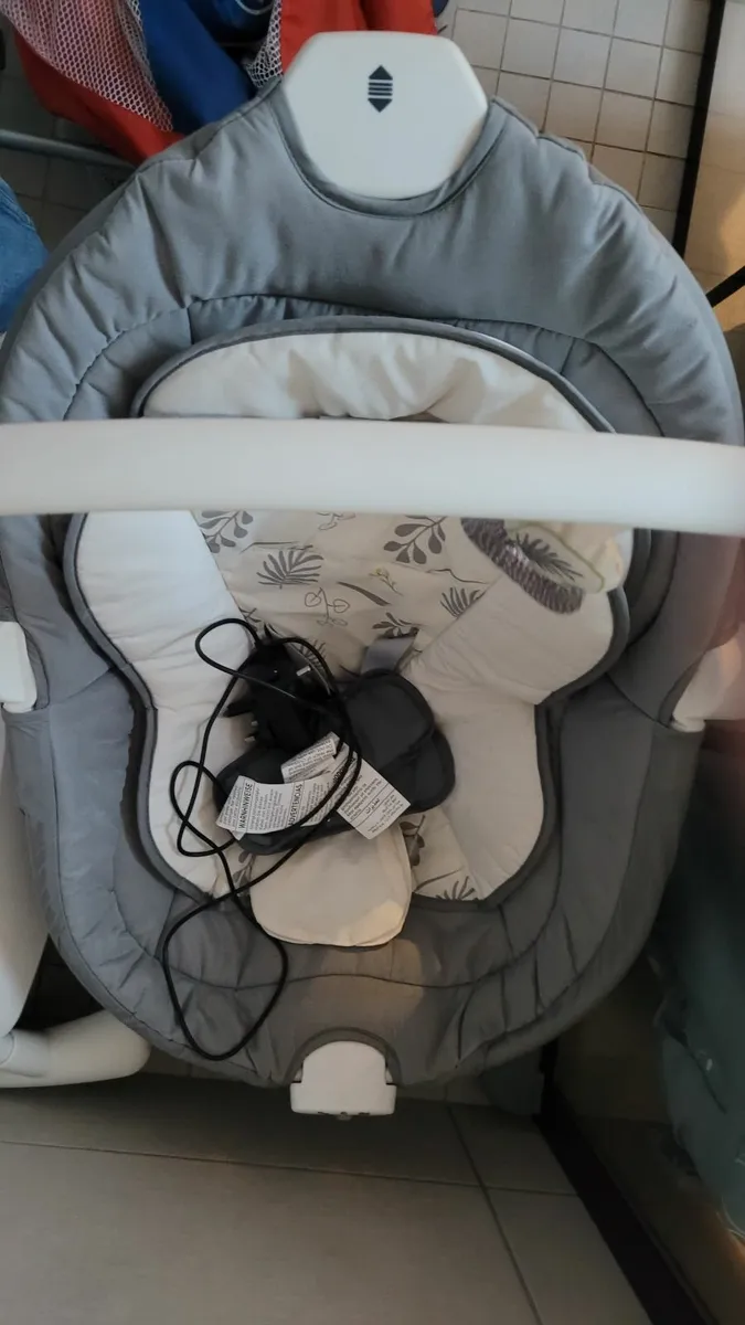 Joie Emeri 2-in-1 Baby Swing and Rocker Fern