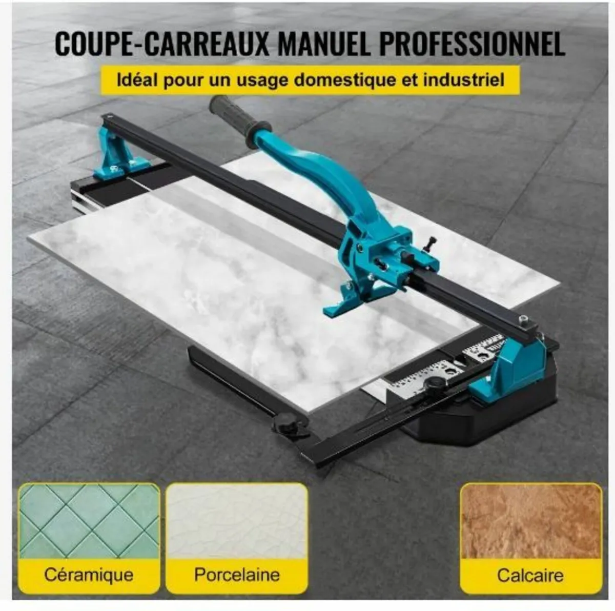 47 Inch Tile Cutter Single Rail Double Brackets - Image 3