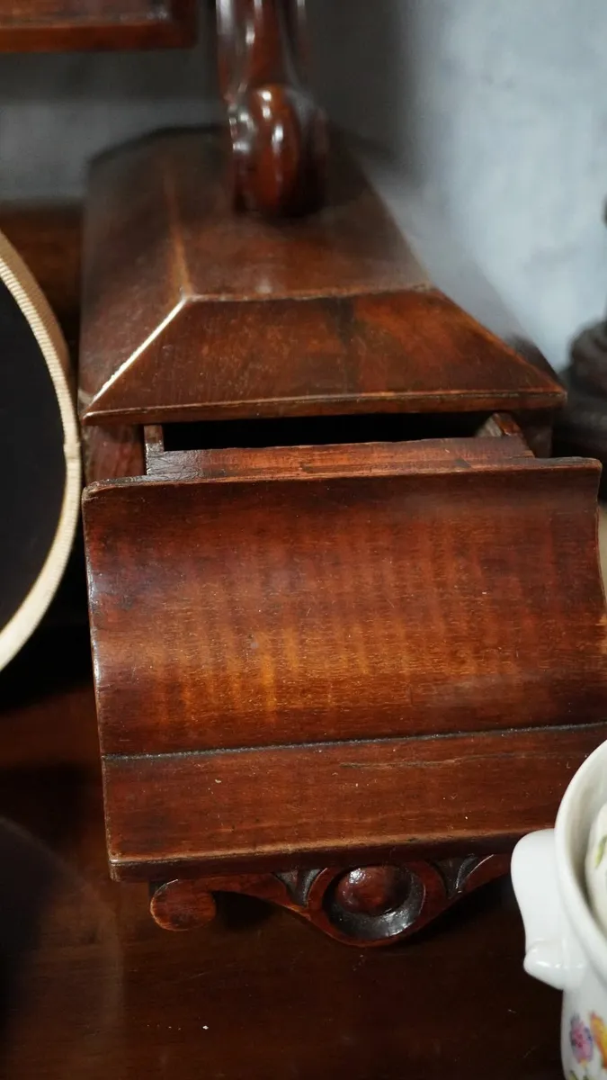 Antique Tabletop Vanity Mirror - Image 4