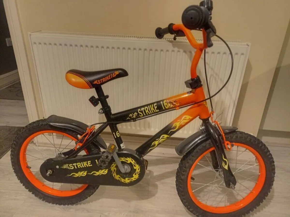 kids strike bike size 16 inch wheels - Image 1