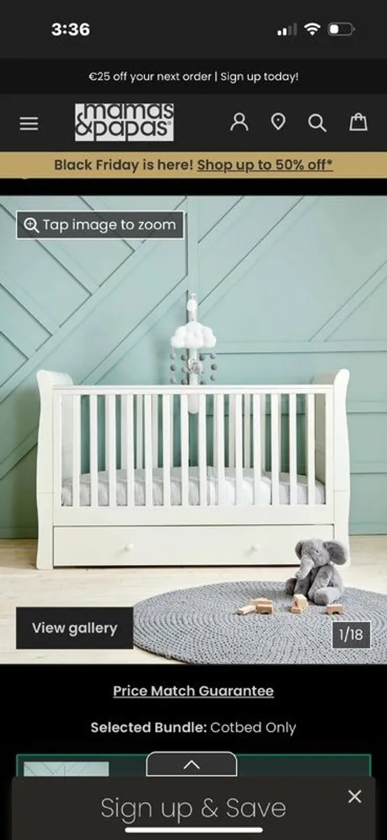 Mia cotbed - Image 1