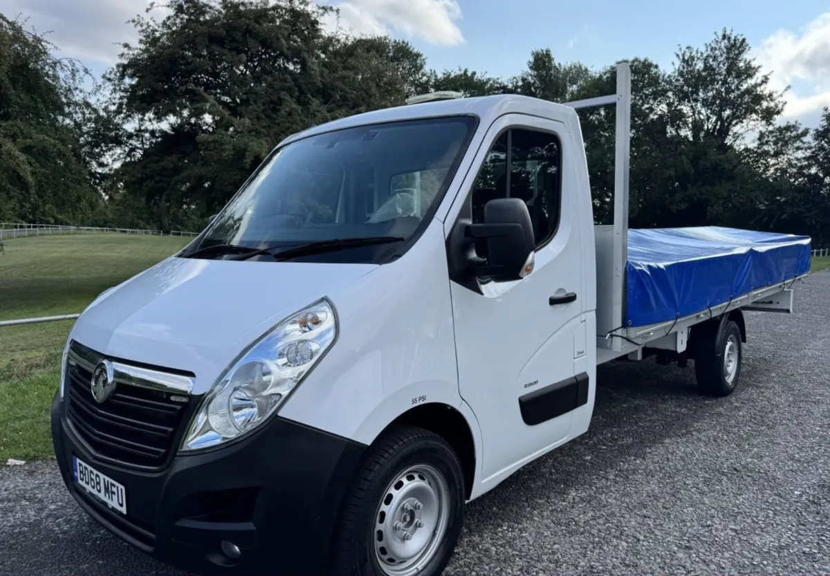 VAUXHALL MOVANO 2.3Cdti 3.5t. 5.2m.(17ft) Dropside - Image 1