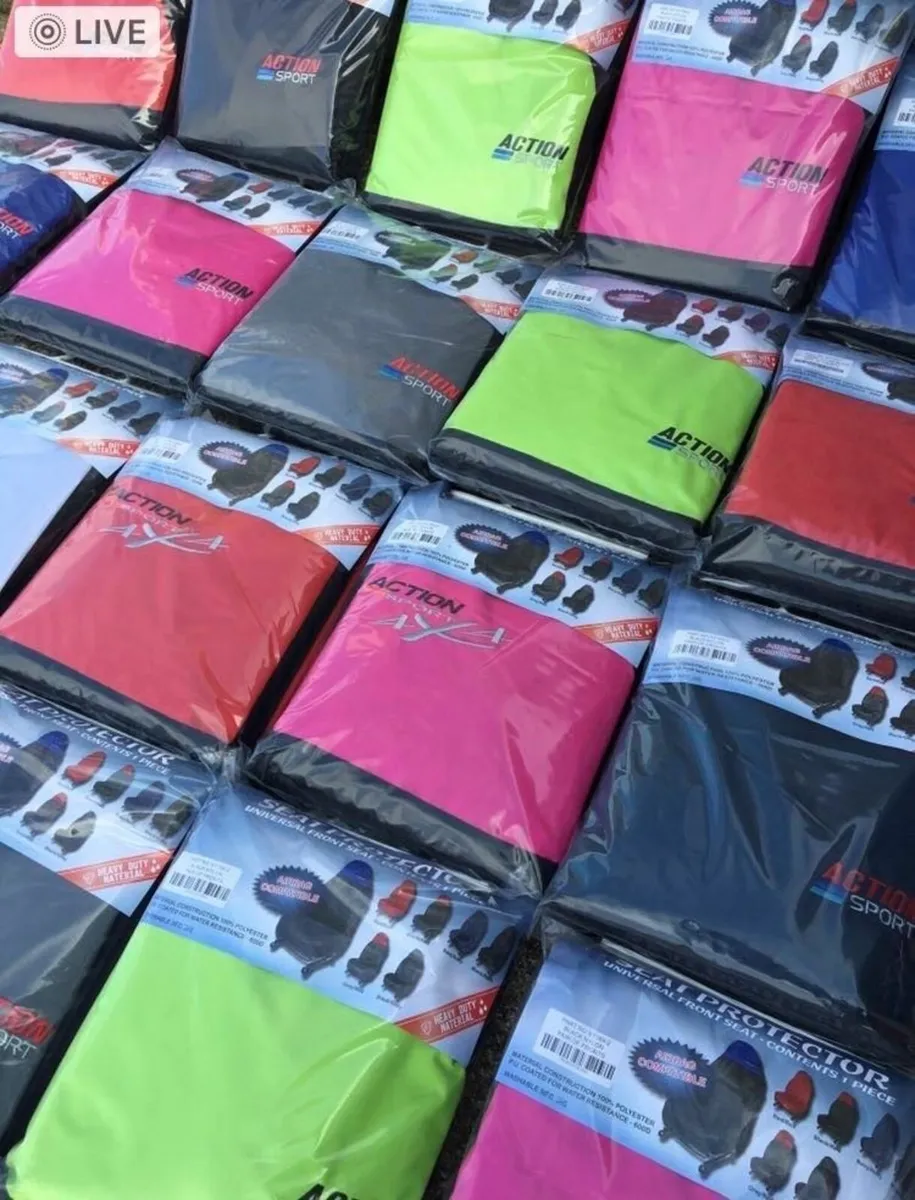 Action Sport Seat Cover Protectors - Image 1