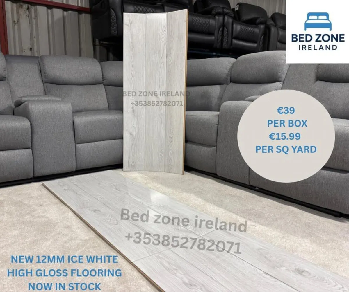 Brand New 12MM High Gloss Flooring - Image 2