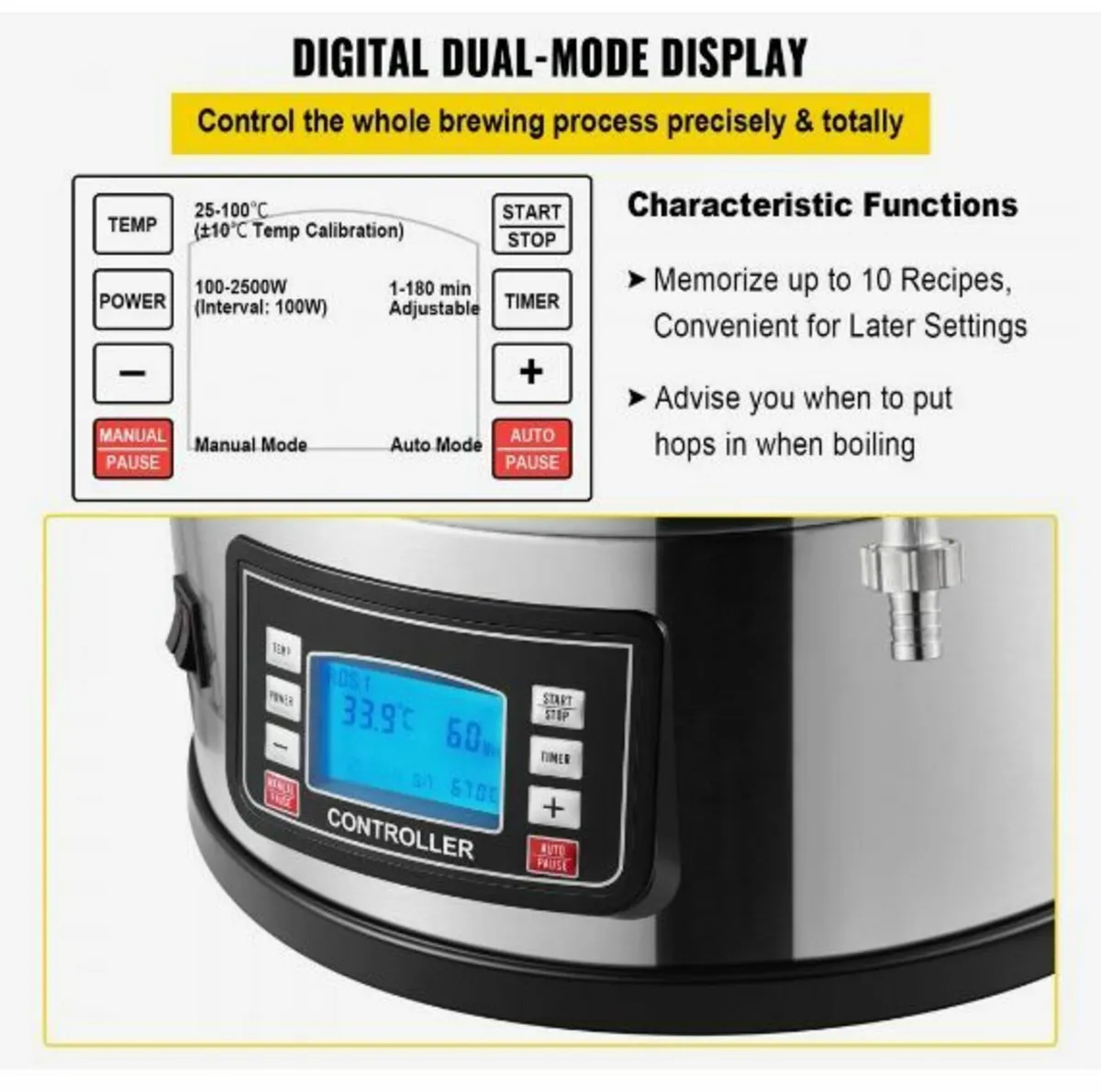 Electric Brewing System, 8 Gal/30 L - Image 2