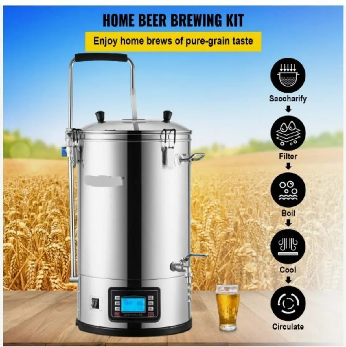 Electric Brewing System, 8 Gal/30 L - Image 3