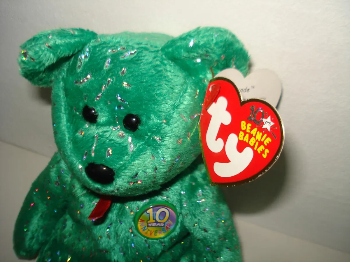 TY BEANIE BABIES RARE 2003 DECADE THE BEAR. - Image 1