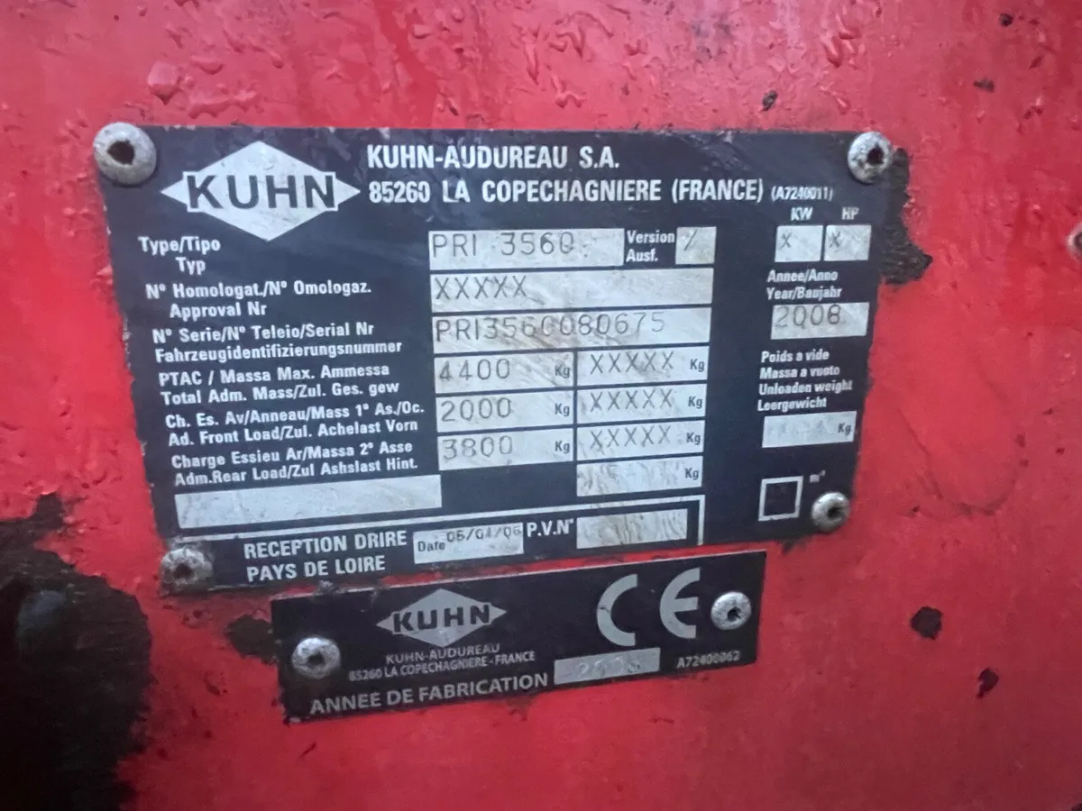 Kuhn 3560 straw/silage chopper - Image 3