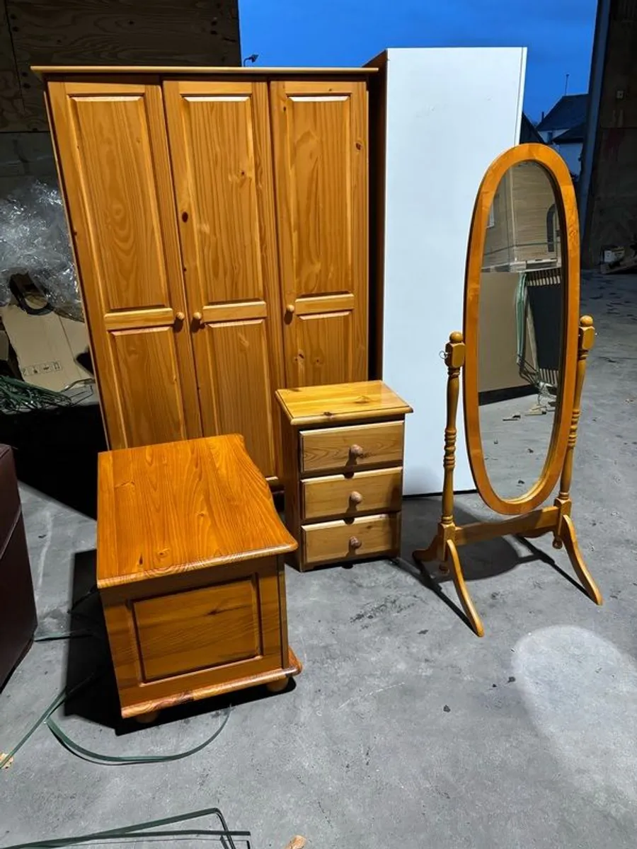 Set of wooden furniture