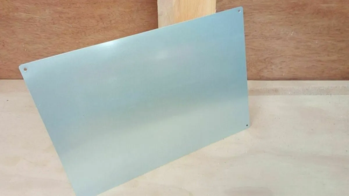 Honda 50 Nifty Fifty rusty tin metal sign - Image 2