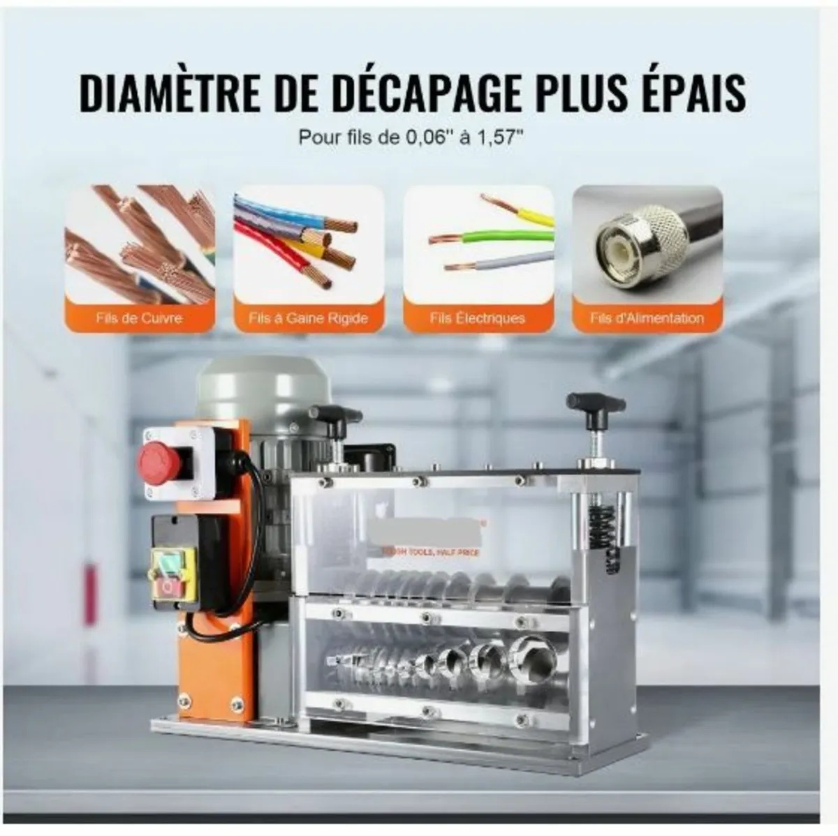 Automatic Wire Stripping Machine, 1.5 mm-40 mm - Image 4