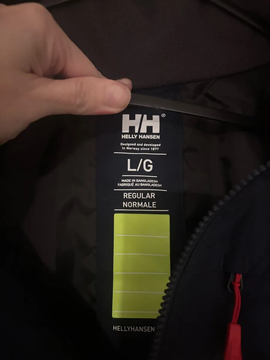 Helly Hanson Crew Hooded Mid-layer Jacket 2.0 NEW - Image 3