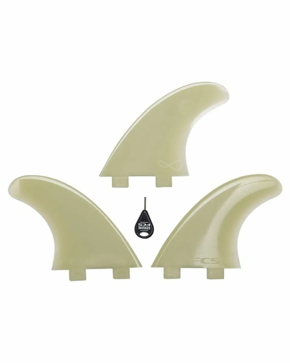 FCS original surfboard fins, set of 3 - Image 1