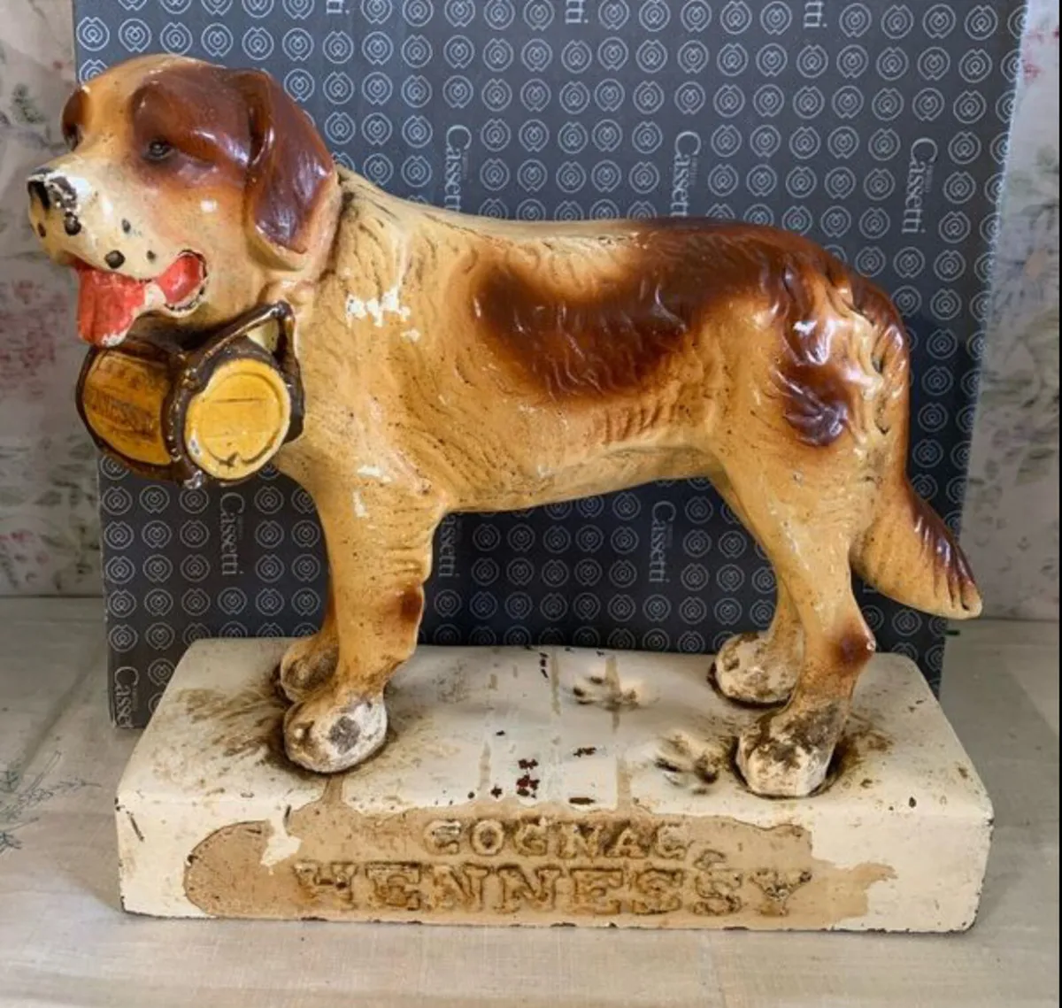 1950s Hennessy Back Bar Figure Original - Image 1