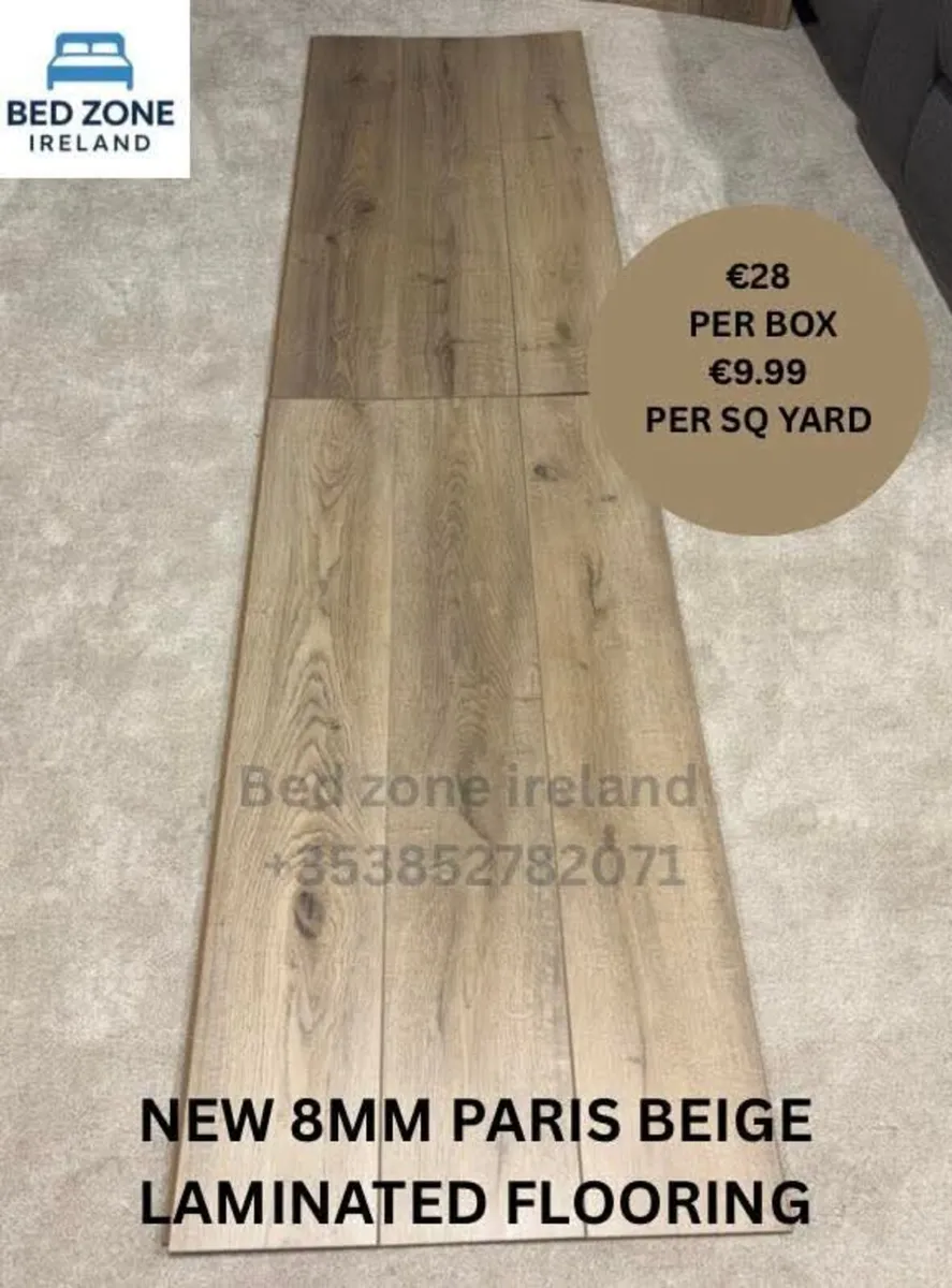 Brand New 8MM Laminated Flooring - Image 2