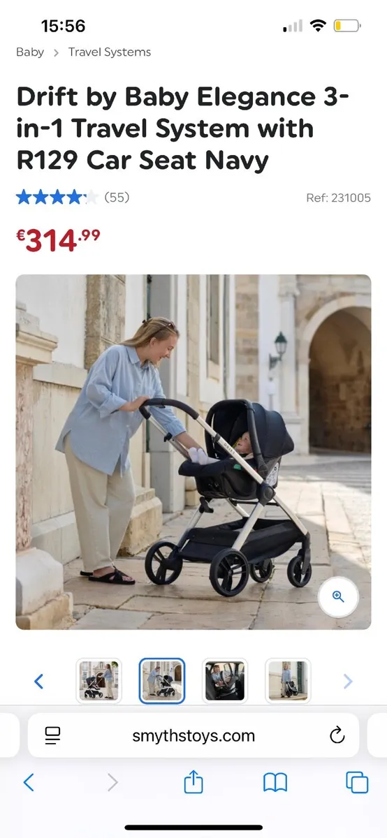 Baby elegance  drift 3in 1 travel system - Image 2