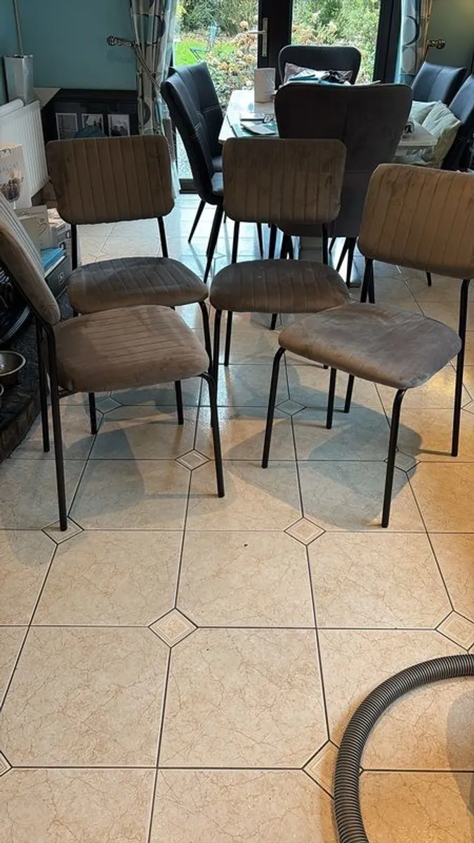 New soft grey Kitchen Chairs - Image 1