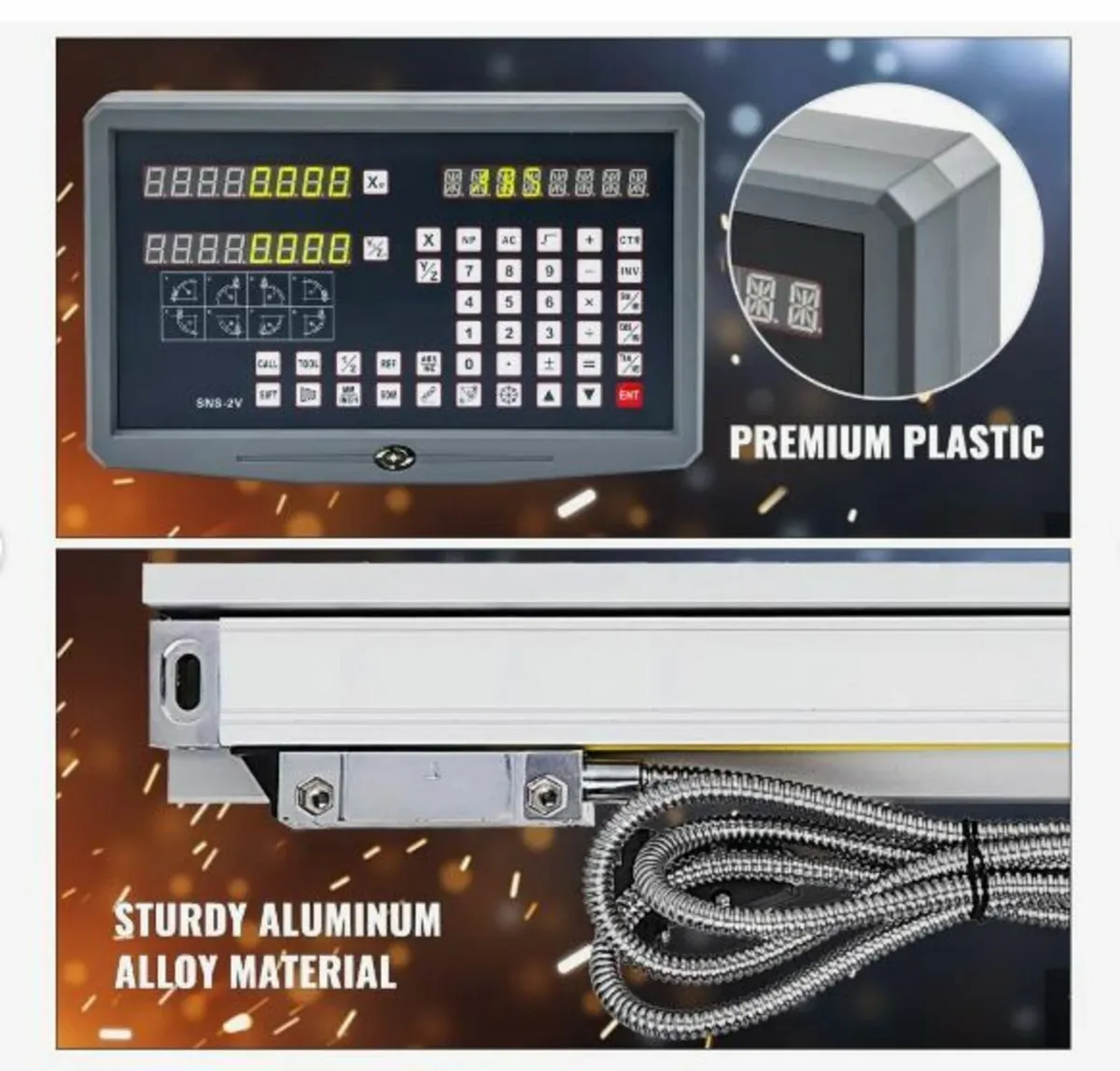 2 Axis Digital Readout Display 1000mm and 250mm - Image 2