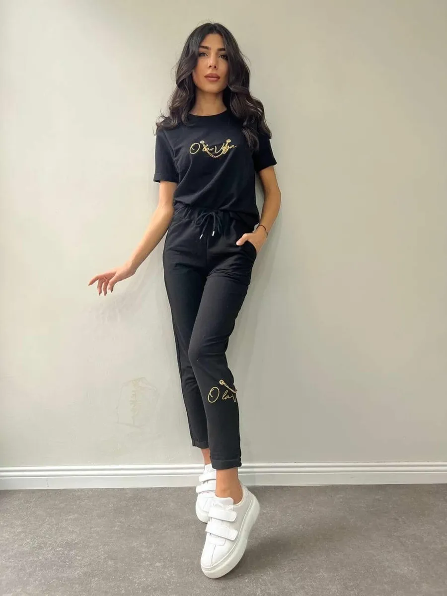 Olavoga tracksuit black no offers - Image 1